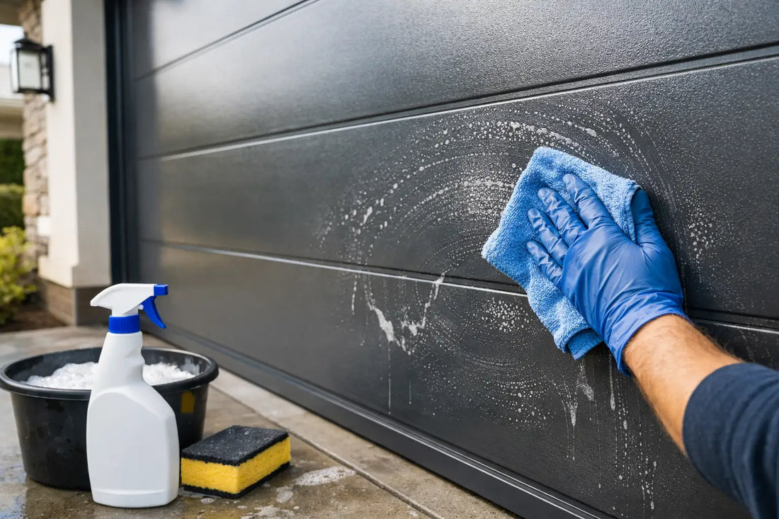 How to Clean Powder Coated Garage Doors