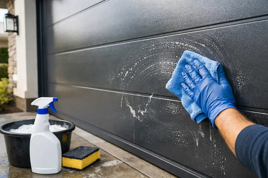 How to Clean Powder Coated Garage Doors