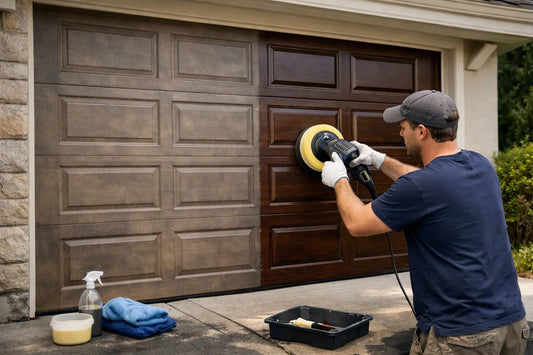 How to Restore Faded Garage Doors Properly