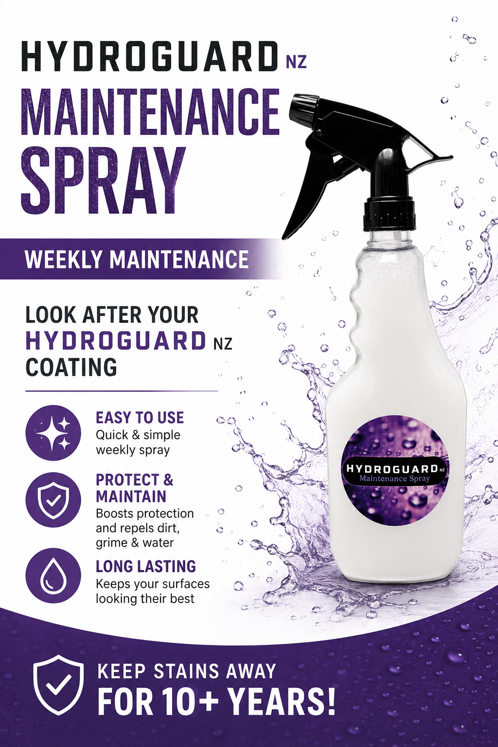 HydroGuard NZ – Maintenance Spray