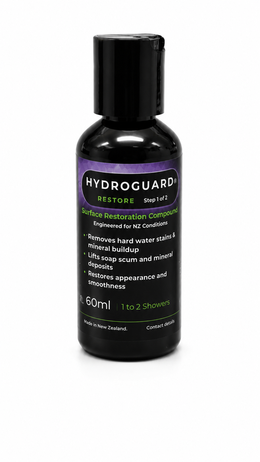 HydroGuard NZ Restore – Glass & Tile Stain Remover